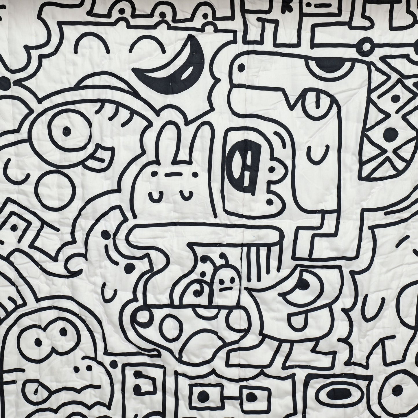 Mr Doodle  Quilt