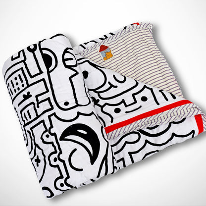 Mr Doodle  Quilt